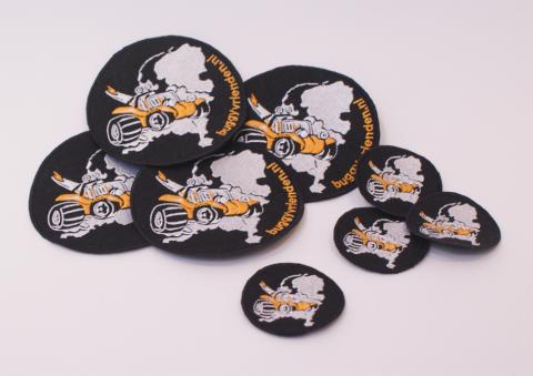 Badges Buggyvrienden Premiums, merchandise, promotie, reclame, maatwerk, ucic