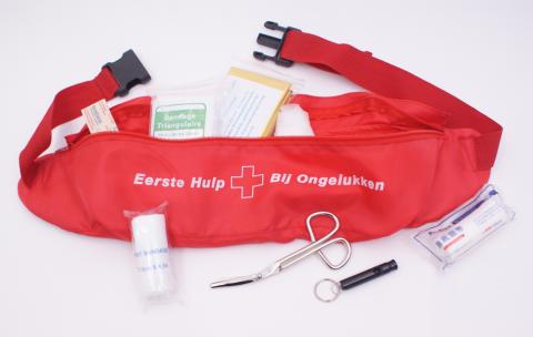 EHBO heuptasje inclusief inhoud EHBO heuptasje inclusief inhoud maatwerk u.c.i.c. ucic bhv aed eerste hulp