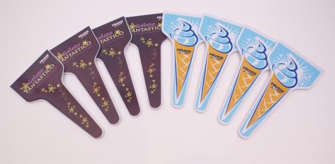 Ijsspatels en ijskrabbers Frusco Ijsspatels ijskrabbers Frusco icecream maatwerk acryl full color u.c.i.c.
