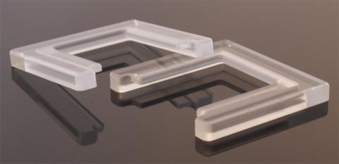 Plexiglas adapter statief Plexiglas adapter statief MXR Podoblock acrylaat, lasersnijden, adapter statief