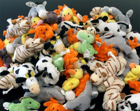 Pluche magneetknuffeltjes Pluche magneetknuffeltjes Premiums, merchandise, promotie, reclame, maatwerk