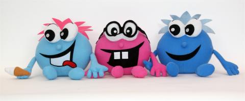 Pluche Smikkels Frusco Pluche Smikkels Frusco Premiums, merchandise, promotie, reclame, maatwerk, ucic
